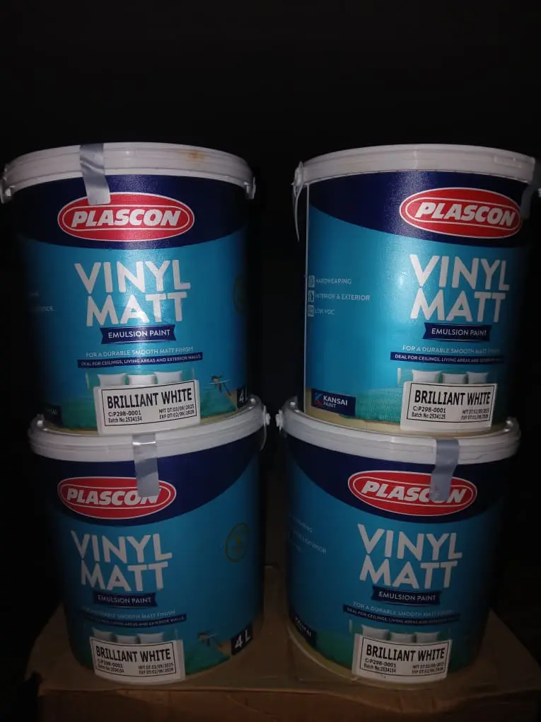 PAINT-VINYL MATT 4LTR