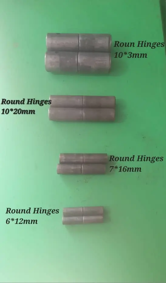 HINGES  ROUND 60X12